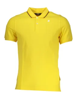 "K-WAY Kontrast Polohemd mit Logo – Stilvoll & Modern"