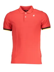 "K-WAY Poloshirts im Sale | K-WAY RED HERREN-KURZÄRMELIGES POLOSHIRT online kaufen"|Planet-Deluxe