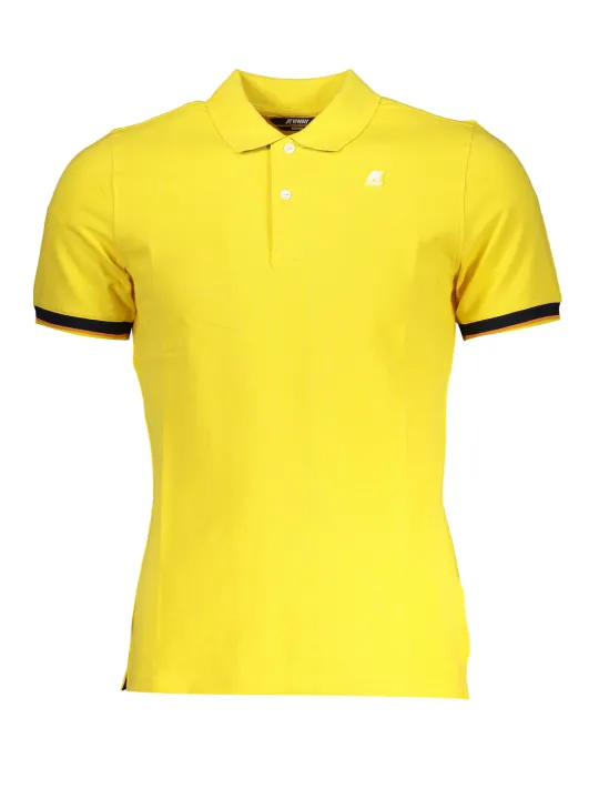 "K-WAY Poloshirts im Sale | Polohemd Kurzarmlig 2 Knöpfe Kontrastdetails Logo Applikation online kaufen"|Planet-Deluxe
