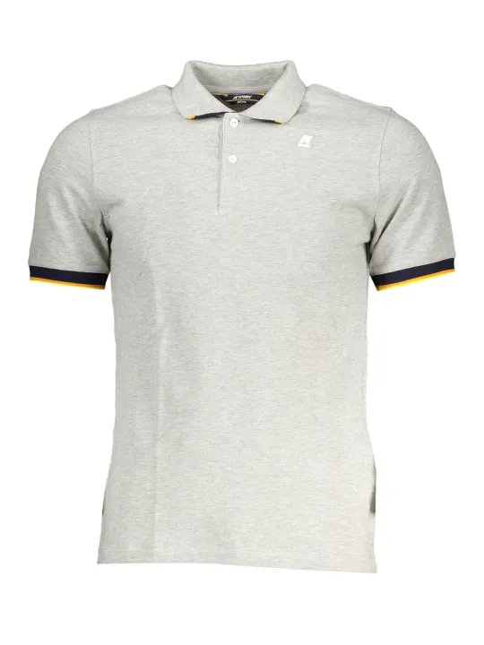 "K-WAY Poloshirts im Sale | Kurzarm Polo mit Kontrastdetails und Logo online kaufen"|Planet-Deluxe