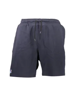 Elastische Sportshorts mit Taschen & Kontrast - Hosen