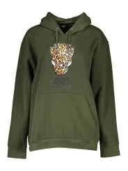 "Cavalli Class Startseite im Sale | CAVALLI CLASS DAMEN-SWEATSHIRT MIT REISSVERSCHLUSS GRÜN online kaufen"|Planet-Deluxe
