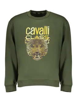 "Cavalli Class Fleece Sweatshirt - Stilvoll & Bequem"