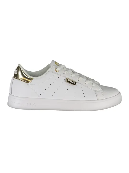 "Fila Sneakers im Sale | Fila Lusso F Gold Sneakers mit Schnürsenkeln und Kontrastdetails online kaufen"|Planet-Deluxe
