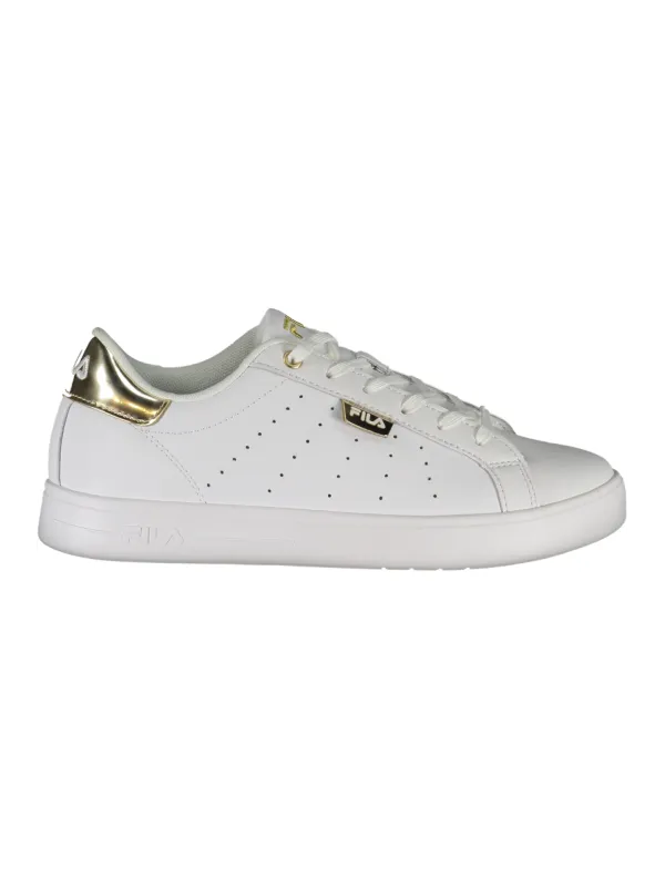"Fila Sneakers im Sale | Fila Lusso F Gold Sneakers mit Schnürsenkeln und Kontrastdetails online kaufen"|Planet-Deluxe