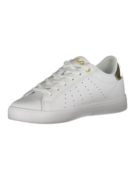 "Fila Sneakers im Sale | Fila Lusso F Gold Sneakers mit Schnürsenkeln und Kontrastdetails online kaufen"|Planet-Deluxe