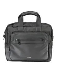 "Calvin Klein Aktentaschen im Sale | Calvin Klein Aktentasche mit Laptopfach und recyceltem Polyester online kaufen"|Planet-Deluxe