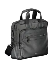 "Calvin Klein Aktentaschen im Sale | Calvin Klein Aktentasche mit Laptopfach und recyceltem Polyester online kaufen"|Planet-Deluxe