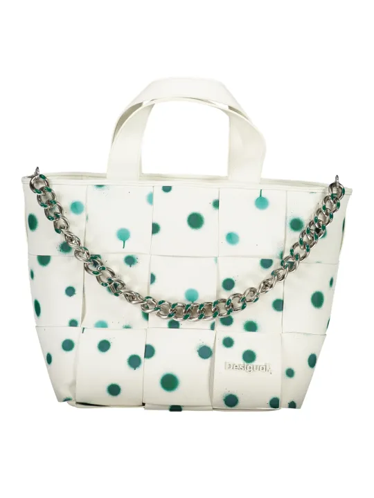 "Desigual Einzelstücke & Seltenheiten im Sale | Zweilgriff-Tasche mit Kettengurt und Innentasche online kaufen"|Planet-Deluxe