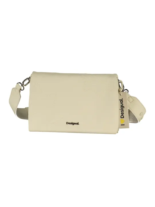 "Desigual Einzelstücke & Seltenheiten im Sale | Multifunktionale Schultertasche mit Kontrastdetails und Logo online kaufen"|Planet-Deluxe
