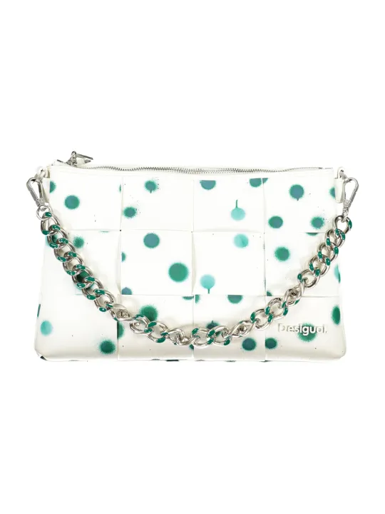 "Desigual Einzelstücke & Seltenheiten im Sale | PolkaDot Tasche mit Griff und Ketten-Schultergurt, Vielseitige Fächer online kaufen"|Planet-Deluxe