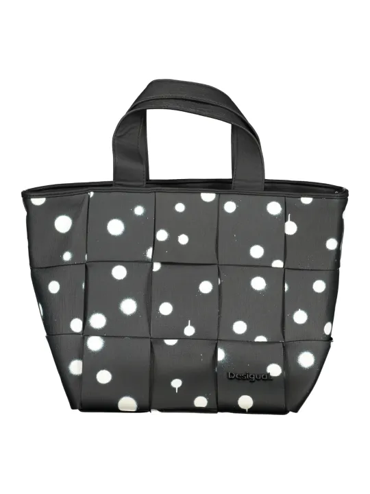 "Desigual Einzelstücke & Seltenheiten im Sale | Tasche mit Griffen und abnehmbaren Schultergurten, Kontrastdetails, Reißverschluss online kaufen"|Planet-Deluxe