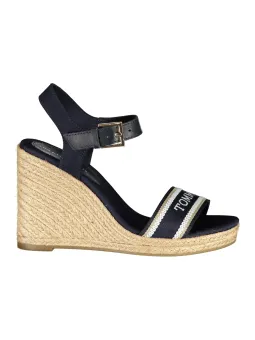 Tommy Hilfiger Keilsandale: Schnürung & Stickerei, 11cm
