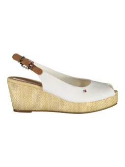 Tommy Hilfiger Sandale: Schnürung & Kontrast, 7cm Absatz