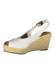"Tommy Hilfiger Sandalen im Sale | Tommy Hilfiger Sandale mit Schnürung und Kontrastdetails 7cm Absatz online kaufen"|Planet-Deluxe