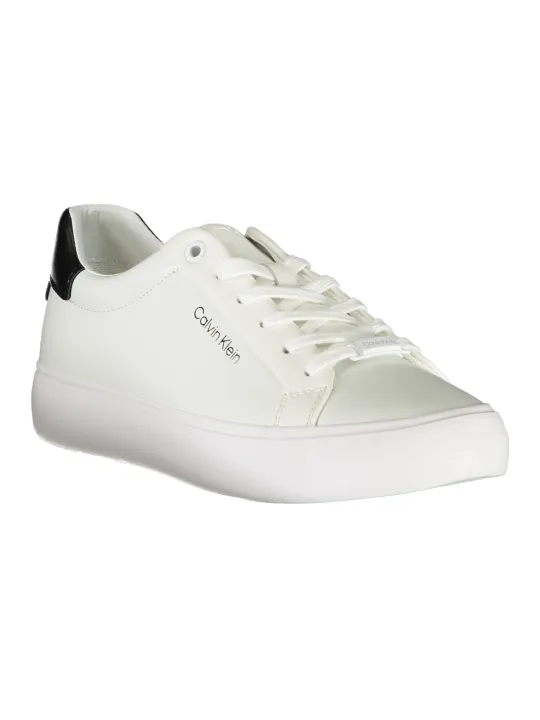 "Calvin Klein Kontrast Sneakers – Stylisch mit Logo Print"