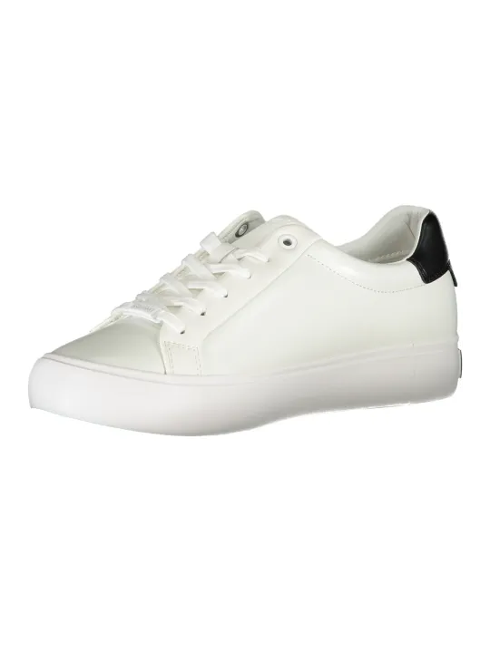"Calvin Klein Kontrast Sneakers – Stylisch mit Logo Print"