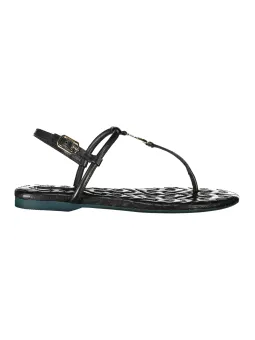 Knöchelschnür-Sandalen Patrizia Pepe mit Kontrastlogo