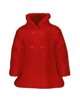 Guess Jeans Mädchenmantel – 2 Knöpfe, Logo, stylisch & warm