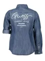 "GUESS JEANS Startseite im Sale | GUESS JEANS LANGÄRMELIGES HEMD FÜR MÄDCHEN BLAU online kaufen"|Planet-Deluxe