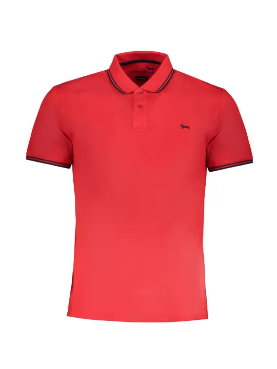 "Harmont & Blaine Startseite im Sale | HARMONT &amp BLAINE ROTES KURZÄRMELIGES POLOSHIRT FÜR HERREN online kaufen"|Planet-Deluxe