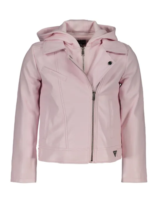 "GUESS JEANS Startseite im Sale | GUESS JEANS ROSA SPORTJACKE FÜR MÄDCHEN online kaufen"|Planet-Deluxe
