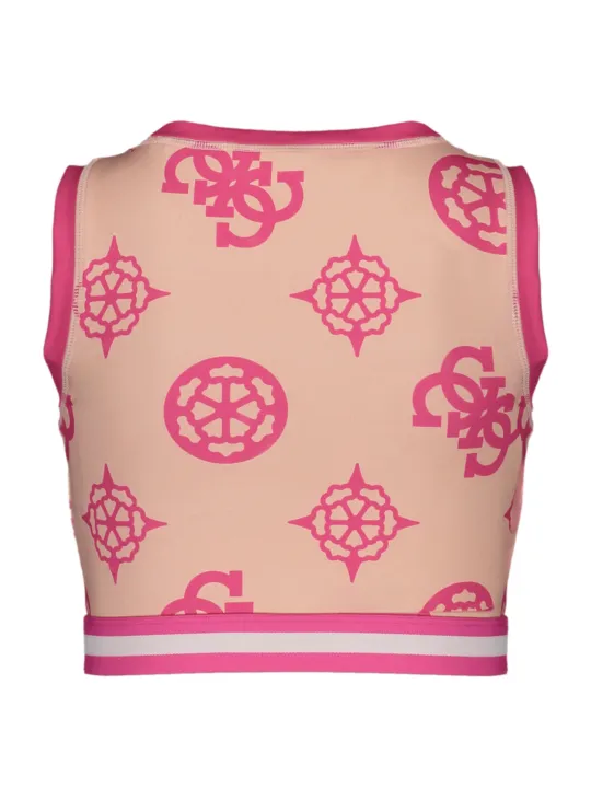 "GUESS JEANS Startseite im Sale | GUESS JEANS TOP MÄDCHEN ROSA online kaufen"|Planet-Deluxe
