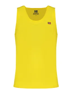 NORWAY 1963 Gelbes Tanktop: Logo & Stickerei, Hemden-Kategorie