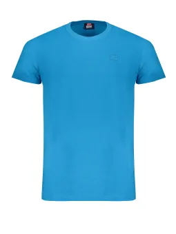 Kurzarm T-Shirt Rundhals mit Logo Stickerei - Norway 1963