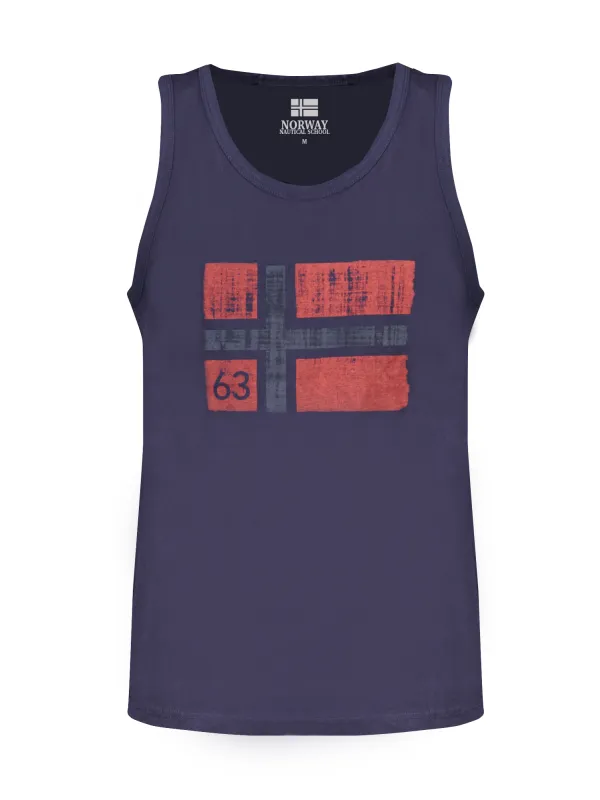 "NORWAY 1963 Startseite im Sale | NORWEGEN 1963 BLAUES TANKTOP FÜR HERREN online kaufen"|Planet-Deluxe "NORWAY 1963 Startseite im Sale | NORWEGEN 1963 BLAUES TANKTOP FÜR HERREN online kaufen"|Planet-Deluxe