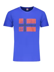 "NORWAY 1963 T-Shirts im Sale | Blaues Logo TShirt mit Rundhalsausschnitt und Aufdruck online kaufen"|Planet-Deluxe