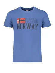 "NORWAY 1963 T-Shirts im Sale | Logo TShirt Rundhals Kurzarm 846020 BLDENIM online kaufen"|Planet-Deluxe