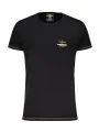 Kontrast T-Shirt mit Logo - Aeronautica Militare Rundhals Kontrast T-Shirt mit Logo - Aeronautica Militare Rundhals