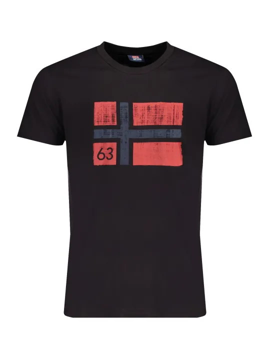 "NORWAY 1963 Startseite im Sale | NORWEGEN 1963 HERREN-KURZARM-T-SHIRT SCHWARZ online kaufen"|Planet-Deluxe