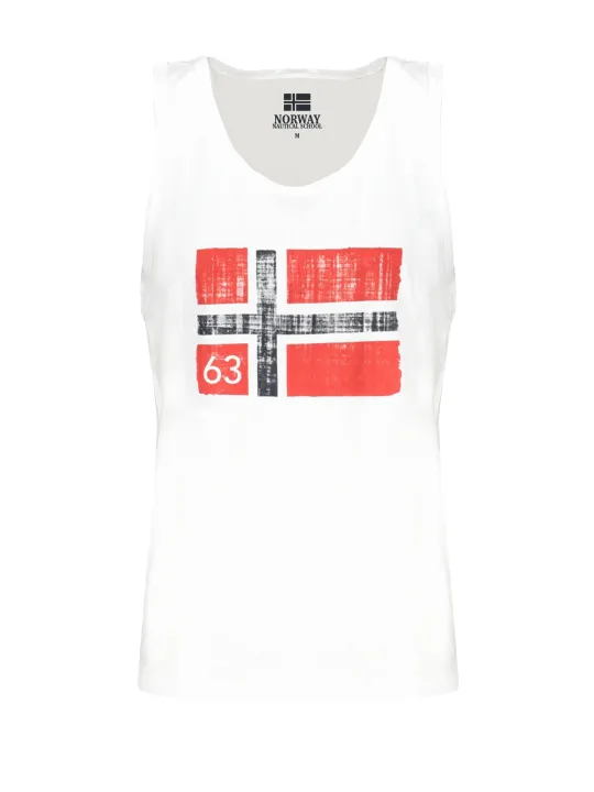 "NORWAY 1963 Hemden im Sale | Breites Tanktop Rundhals Logo Shirt online kaufen"|Planet-Deluxe