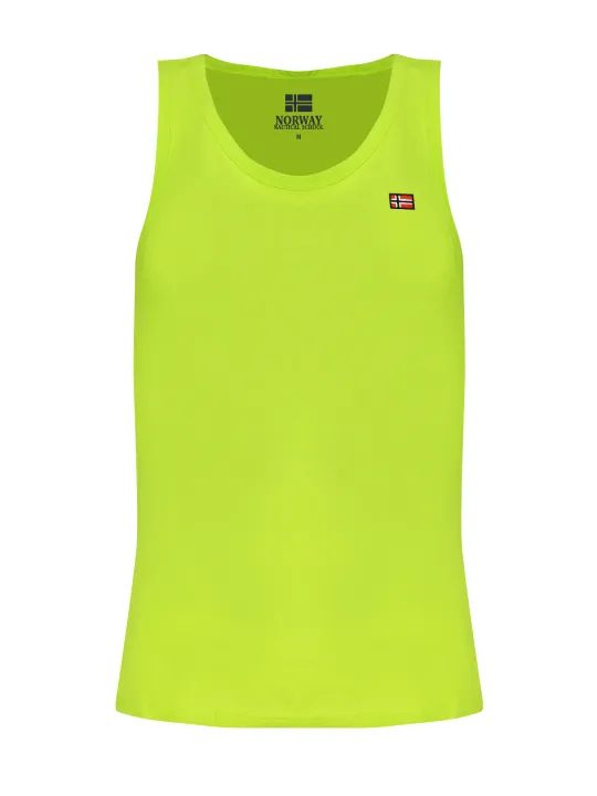 "NORWAY 1963 Hemden im Sale | Besticktes Rundhals-Tanktop mit breiten Schultern Logo  online kaufen"|Planet-Deluxe