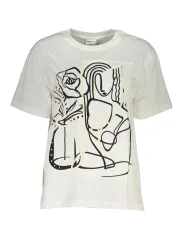 "Desigual Startseite im Sale | DESIGUAL DAMEN-KURZARM-T-SHIRT WEISS online kaufen"|Planet-Deluxe