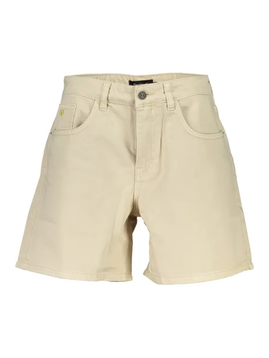 "Desigual Startseite im Sale | DESIGUAL JEANS KURZE DAMEN BEIGE online kaufen"|Planet-Deluxe