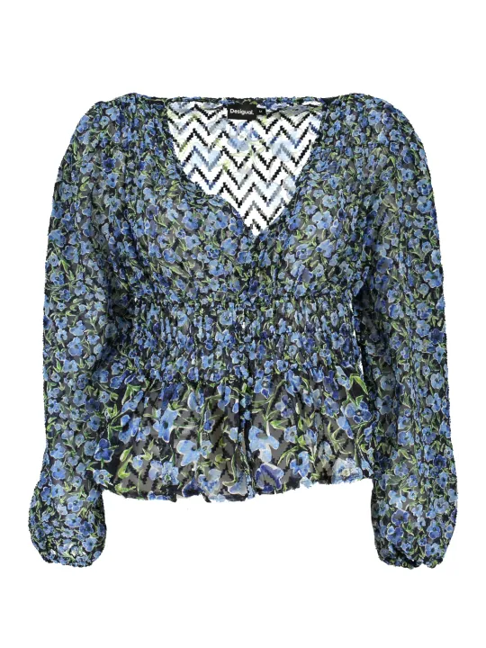 "Desigual Startseite im Sale | DESIGUAL DAMEN-BLAUER PULLOVER online kaufen"|Planet-Deluxe
