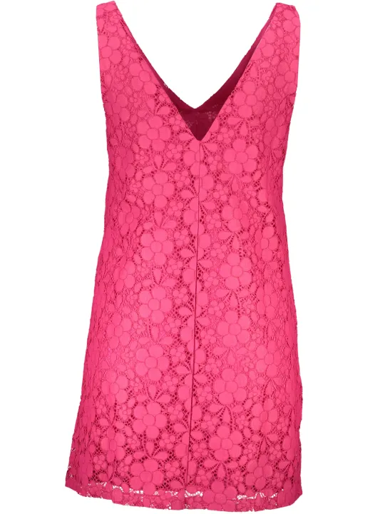 "Desigual Startseite im Sale | DESIGUAL ROSA KURZES KLEID FÜR DAMEN online kaufen"|Planet-Deluxe