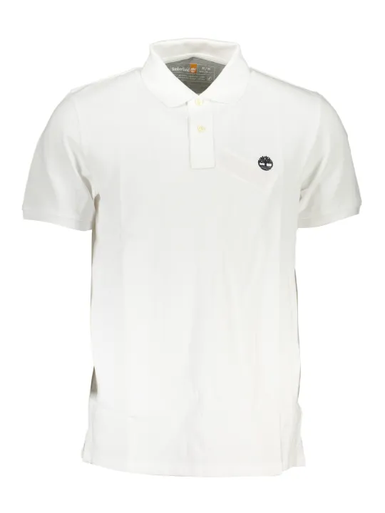 "Timberland Startseite im Sale | Weißes, kurzärmliges Herren-Poloshirt von TIMBERLAND online kaufen"|Planet-Deluxe