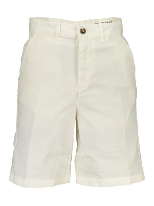 "North Sails Hosen im Sale | Bermuda Shorts Regular Fit 4 Taschen Knopf Reißverschluss Logo online kaufen"|Planet-Deluxe