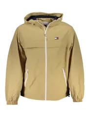 "Tommy Hilfiger Jacken im Sale | Kapuzen-Sportjacke aus recyceltem Nylon mit Taschen und Reißverschluss online kaufen"|Planet-Deluxe