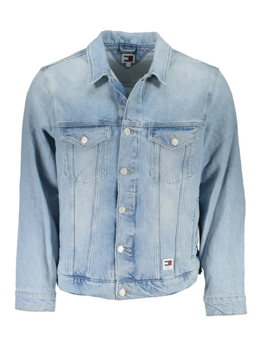 "Tommy Hilfiger Jacken im Sale | Nachhaltige Jeansjacke mit Logo und Applikationen online kaufen"|Planet-Deluxe