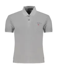 "Napapijri Startseite im Sale | GRAUES KURZÄRMELIGES POLOSHIRT FÜR HERREN VON NAPAPIJRI online kaufen"|Planet-Deluxe