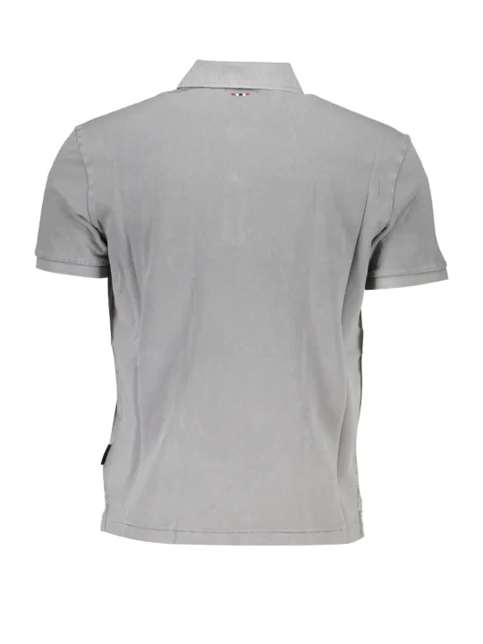 "Napapijri Poloshirts im Sale | POLOSHIRT KURZARM REGULAR 2 KNOPF DRUCK STICKEREI LOGO online kaufen"|Planet-Deluxe