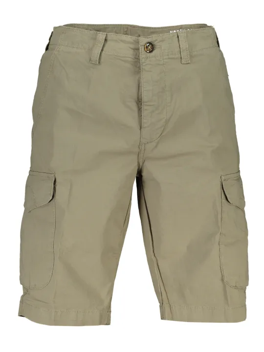 "North Sails Startseite im Sale | NORTH SAILS GRÜNE BERMUDAHOSE FÜR HERREN online kaufen"|Planet-Deluxe