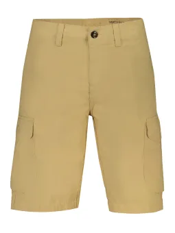 "Bermuda Shorts: Regular Fit mit Taschen & Logo – Hosen"