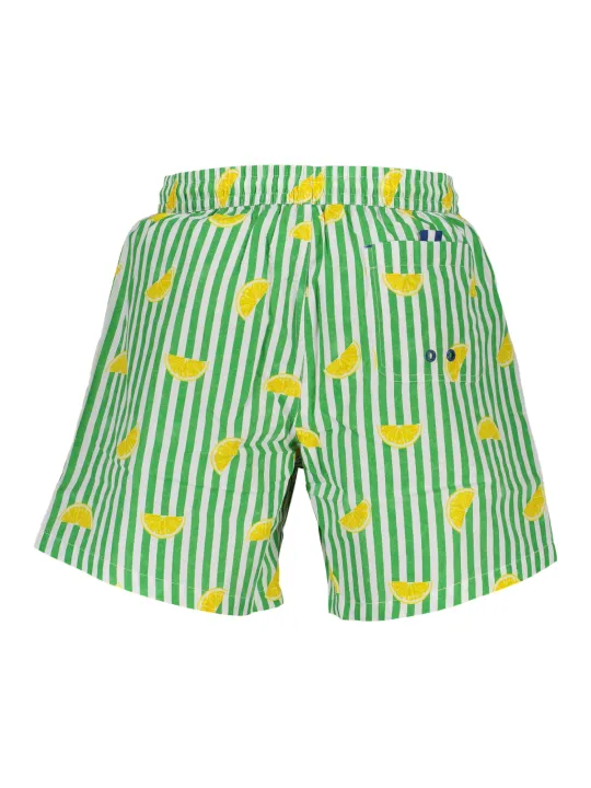 "North Sails Badehosen im Sale | Bio-Baumwolle Badeshorts mit Taschen und elastischem Bund online kaufen"|Planet-Deluxe