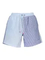 "North Sails Badehosen im Sale | Gestreifte Schwimmshorts mit Taschen und Bio-Baumwolle online kaufen"|Planet-Deluxe